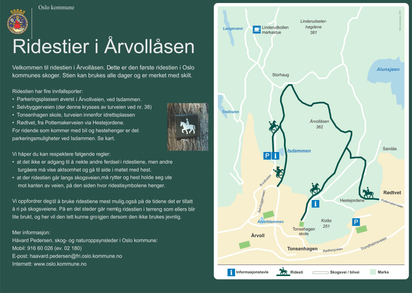 Ridestier i �rvoll�sen1