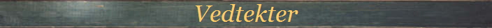 Vedtekter